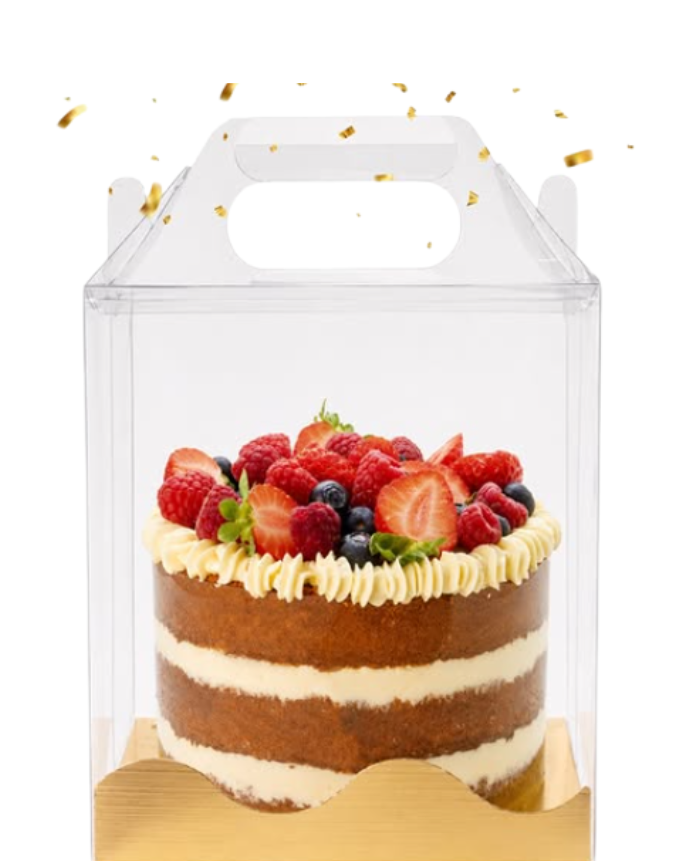 Torta de frutas vermelhas